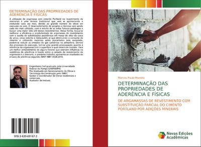DETERMINAÇÃO DAS PROPRIEDADES DE ADERÊNCIA E FÍSICAS