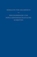 Philosophische und populärwissenschaftliche Schriften