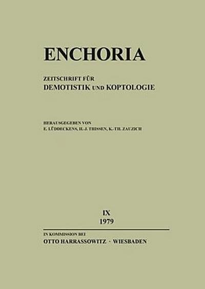 Enchoria 9 (1979)