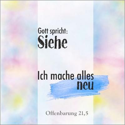 Fürchte dich nicht, denn ich bin mit dir; ....