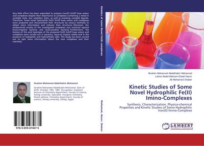 Kinetic Studies of Some Novel Hydrophilic Fe(II) Imino-Complexes