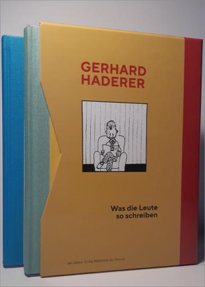 Gerhard Haderer, m.  Buch, m.  Buch