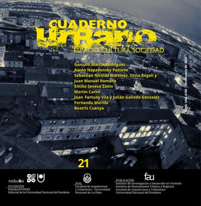 CUADERNO URBANO 21 - ESPACIO, CULTURA, SOCIEDAD