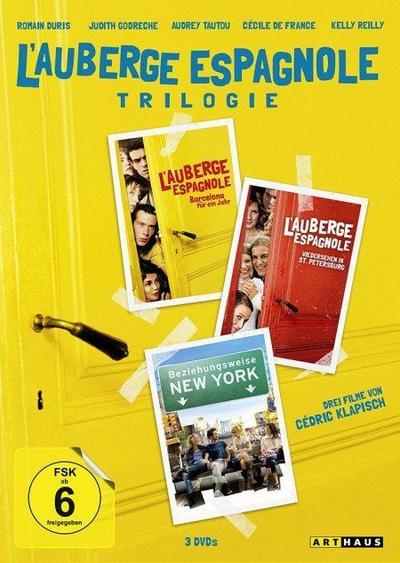 L’Auberge espagnole - Die Trilogie, 3 DVD