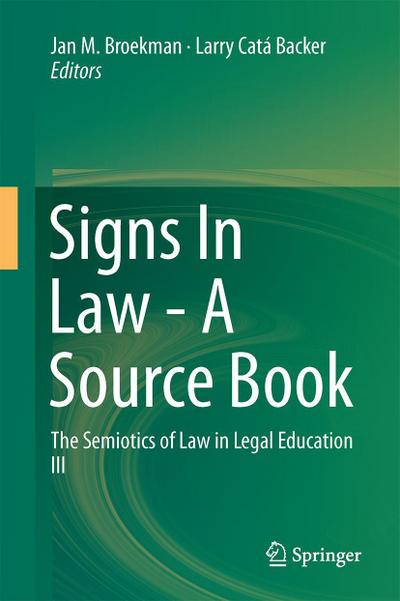 Signs In Law - A Source Book