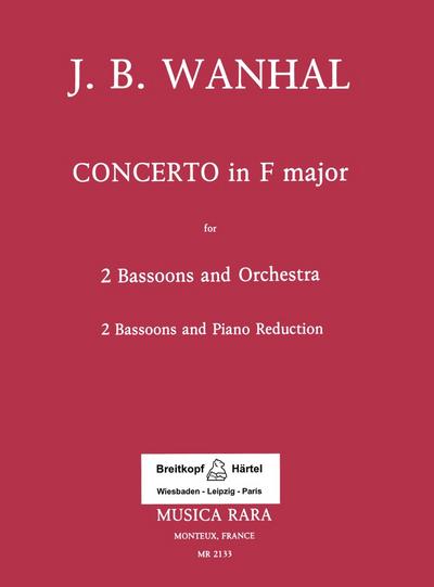 Concerto F majorfor 2 bassons and orchestra