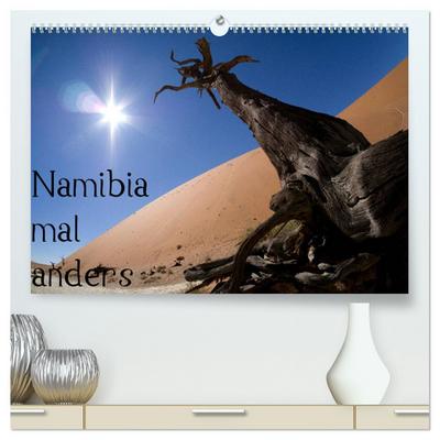 Namibia mal anders (hochwertiger Premium Wandkalender 2025 DIN A2 quer), Kunstdruck in Hochglanz