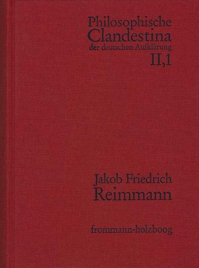 Jakob Friedrich Reimmann (1668-1743)