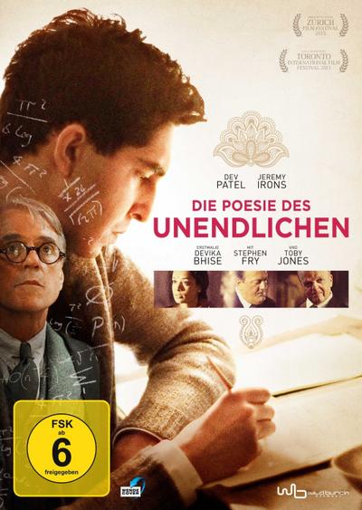 The man who knew infinity: Die Poesie des Unendlichen