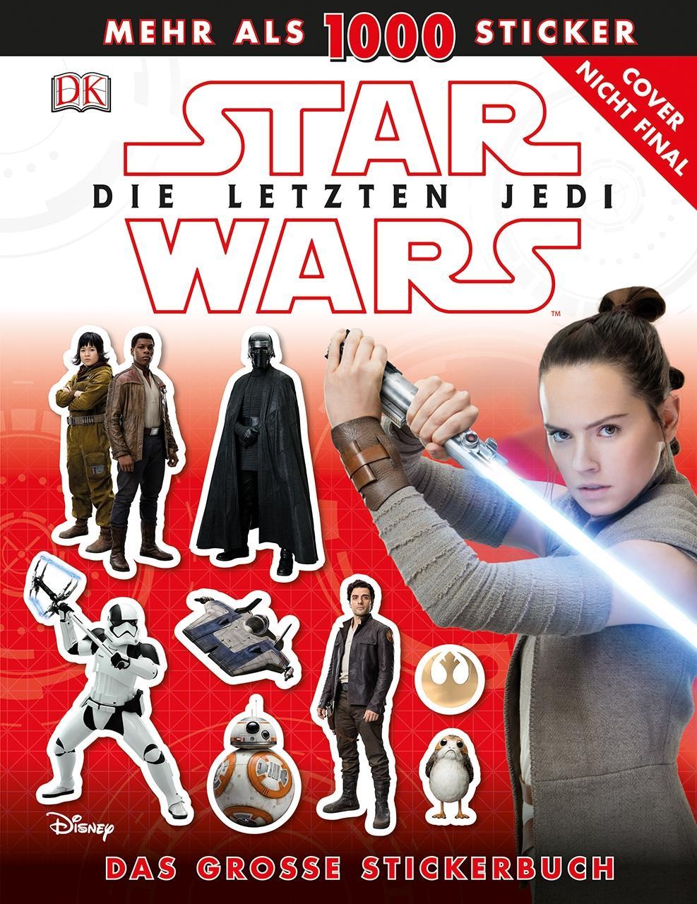 Star Wars Die letzten Jedi. Das große Stickerbuch; Deutsch; ACHTUNG! Für Kinder unter 3 Jahren nich (Mängelexemplar)