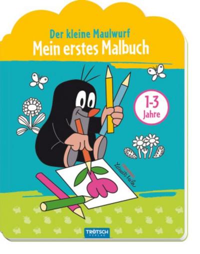 Der kleine Maulwurf - Mein erstes Malbuch