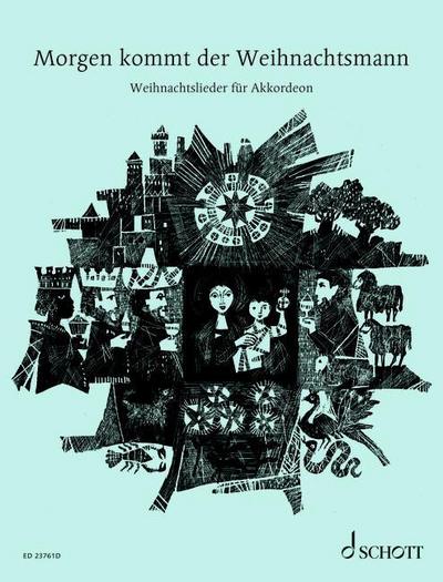 Morgen kommt der Weihnachtsmann - Akkordeon