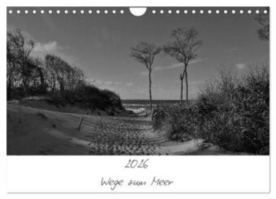 Wege zum Meer (Wandkalender 2026 DIN A4 quer), CALVENDO Monatskalender