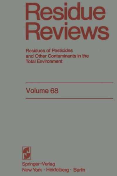 Residue Reviews
