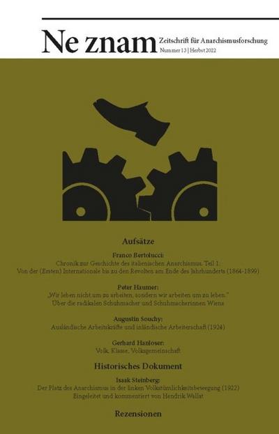 NeZnam - Zeitschrift für Anarchismusforschung 13