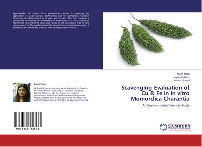 Scavenging Evaluation of Cu & Fe in in vitro Momordica Charantia