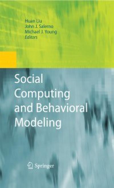Social Computing and Behavioral Modeling