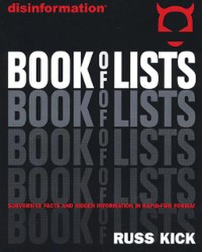 Disinformation Book of Lists