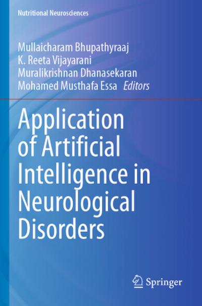 Application of Artificial Intelligence in Neurological Disorders