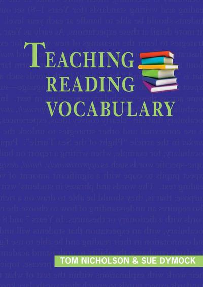 Teaching Reading Vocabulary