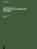 Frühmittelalterliche Studien. Band 23