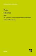 Plotins Schriften. Band I (Textband)