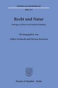 Recht und Natur.