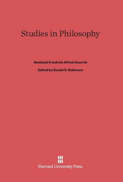 Studies in Philosophy
