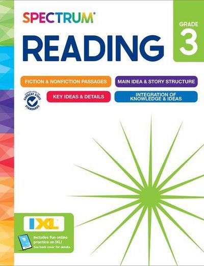 Spectrum Reading Workbook, Grade 3