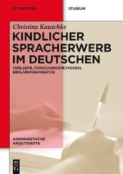 Kindlicher Spracherwerb im Deutschen