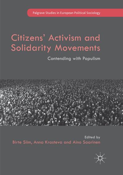 Citizens’ Activism and Solidarity Movements