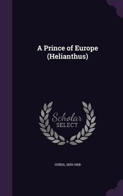 A Prince of Europe (Helianthus)