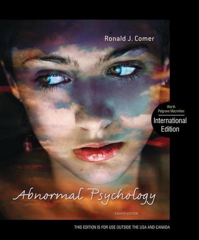 Abnormal Psychology, International Edition