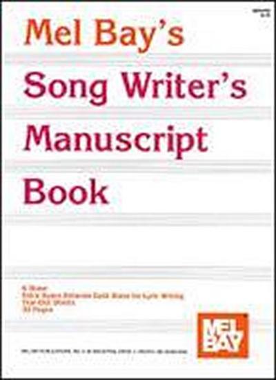 Song Writer’s Manuscript Book