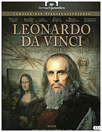 Leonardo da Vinci - Die komplette Miniserie in 5 Teilen, 3 DVD
