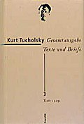 Gesamtausgabe Texte und Briefe 3