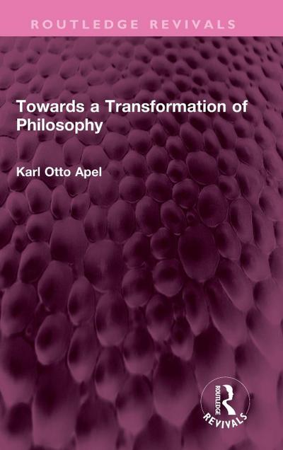 Towards a Transformation of Philosophy
