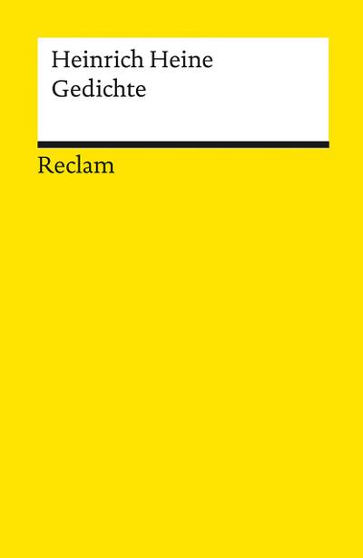 Gedichte (Reclams Universal-Bibliothek)