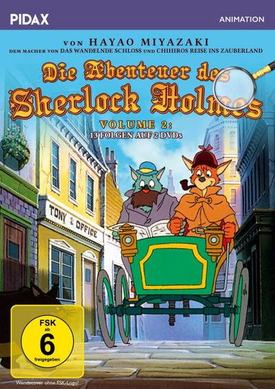 Die Abenteuer des Sherlock Holmes. Vol.2, 2 DVD