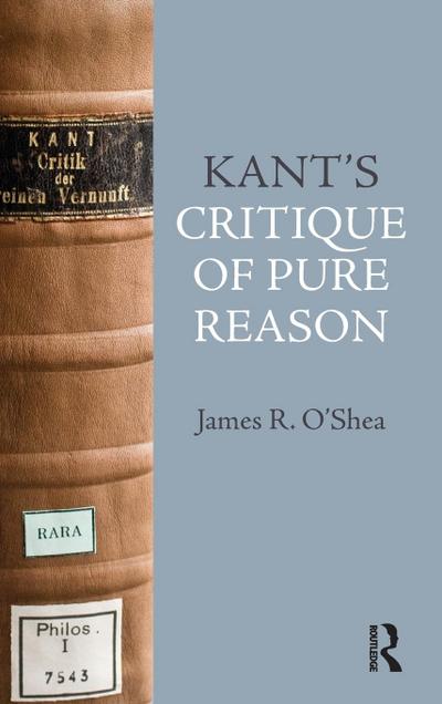 Kant’s Critique of Pure Reason