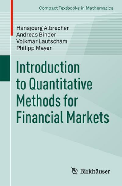 Introduction to Quantitative Methods for Financial Markets