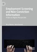 Employment Screening and Non-Conviction Informatio