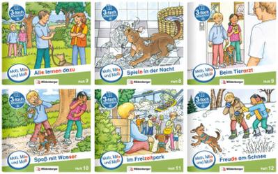 Paket - Mats, Mila und Molli - Heft 7-12, Schwierigkeitsstufe B. H.7-12