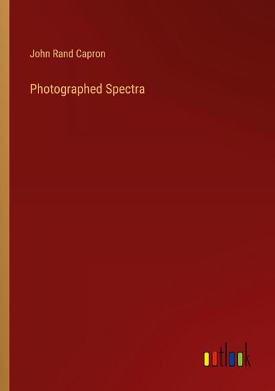 Photographed Spectra