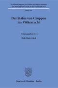 Der Status von Gruppen im Völkerrecht.