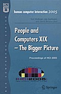 People and Computers XIX - The Bigger Picture