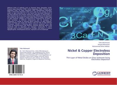 Nickel & Copper Electroless Deposition