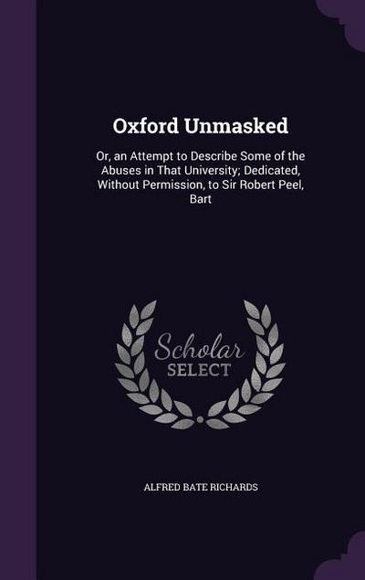 Oxford Unmasked