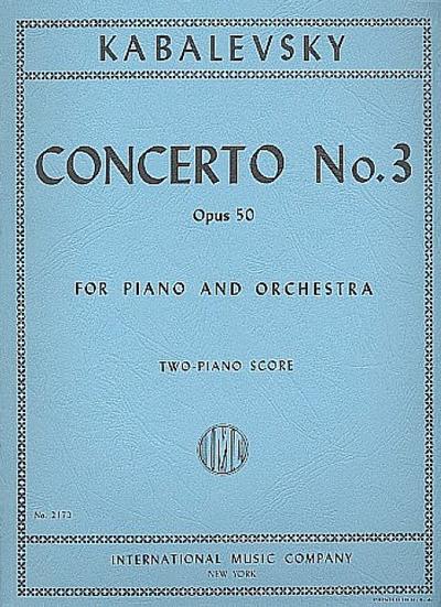 Concerto no.3 op.50 for 2 pianos 4 hands