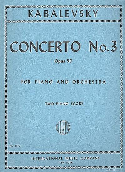 Concerto no.3 op.50for 2 pianos 4 hands